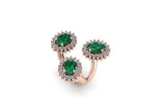Trinity Oval Ring S64