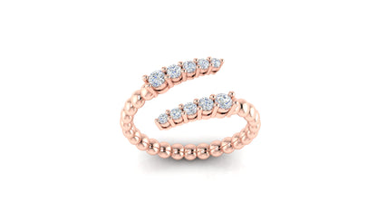 Topaz Open Band Ring
