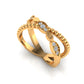 Dual Row Sparkling Ring