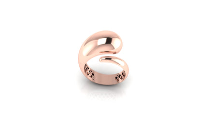 Reflective Helix Ring