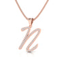 Golden Grace Initial Necklace