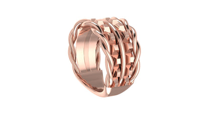 Twisted Harmony Ring