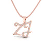 Starlit Initial Necklace