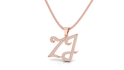 Starlit Initial Necklace
