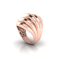 Gleaming Crest Design Ring