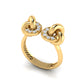 Interlocking Knot Ring