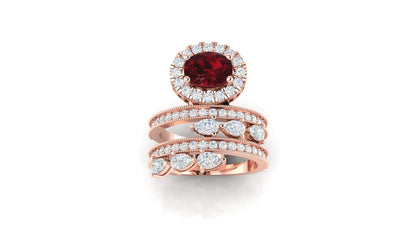 Scarlet Majesty Ring