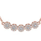 Radiant Five - Cluster Necklace