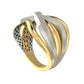 Stylish Interlaced Ring