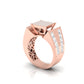 Luxury Square Top Diamond Ring