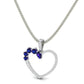 Radiant Love Sapphire Necklace