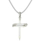 Radiant Wrapped Cross Necklace