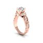 Ornate Floral Gold Ring