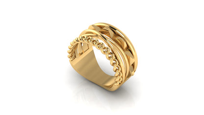 Braided Chain Ring