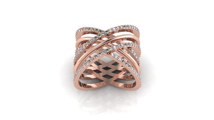 Radiant Crossover Ring