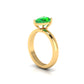 Amber Light Engagement Ring