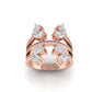 Triple Band Sapphire Ring