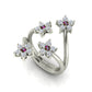 Luminous Flower Ring