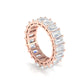 Exquisite Emerald Cut Diamond Ring