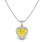 Sparkling Heart of Passion Necklace
