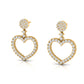 love heart errings S434