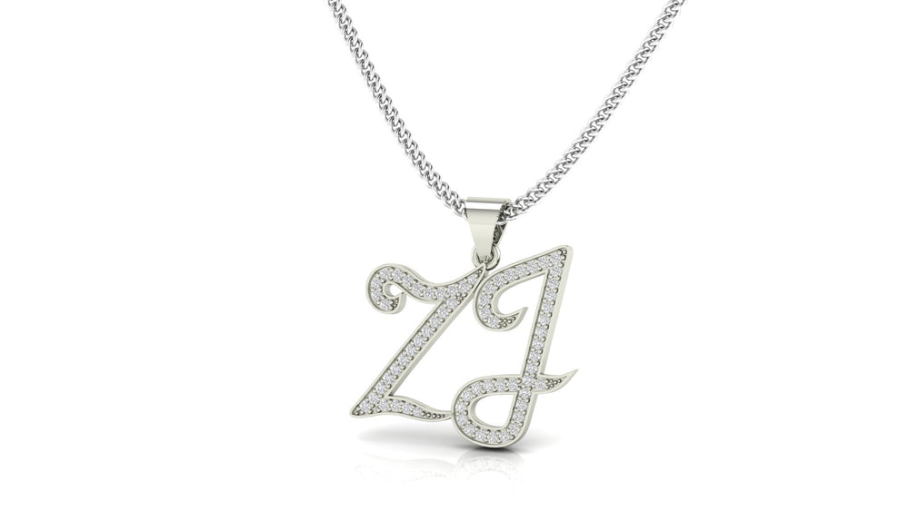 Starlit Initial Necklace