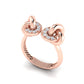 Interlocking Knot Ring