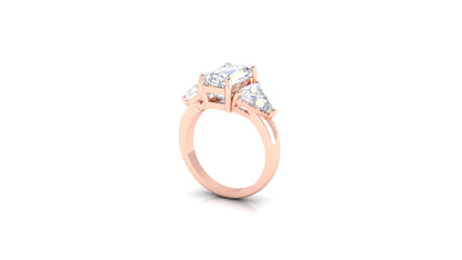 Triple Gem Radiance Ring