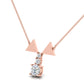 Modern Triangle Necklace