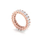 Emerald Eternity Wedding Band