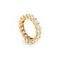 Luxurious Continuous Diamond Ring