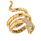 Elegant Snake Scale Ring