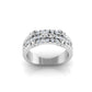 Intricate Weave Diamond Ring