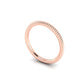 Twist Design Silver Stackable Ring