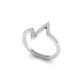 Zigzag Spark Ring