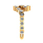 Clustered Gemstone Ring