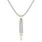 Elegant Sapphire Bullet Necklace