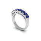 crimson sparkle gemstone ring