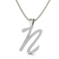 Golden Grace Initial Necklace