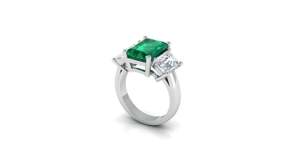 Evergreen Brilliance Band Ring