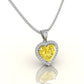 Sparkling Heart of Passion Necklace