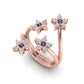 Luminous Flower Ring