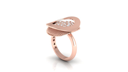 Twilight Sparkle Teardrop Ring