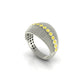 Sunlit Sparkle Weave Ring S194