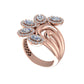 Blossom Ruby Cluster Ring