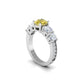 Aurora Emerald Crest Ring