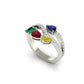1.	ColorMuse Four-Stone Ring S641