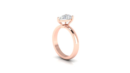 Amber Light Engagement Ring