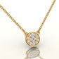 Sparkling Halo Necklace