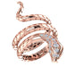 Elegant Snake Scale Ring